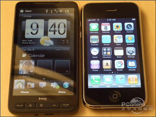 哪个更值得购买?iPhone 3GS深度对比HD2