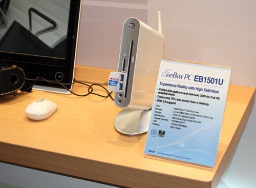 CeBIT2010：华硕新Eee Box配备USB3.0