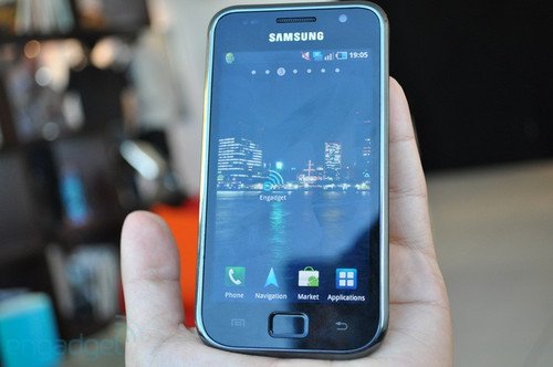 Android机皇 三星Galaxy S手机抢先看