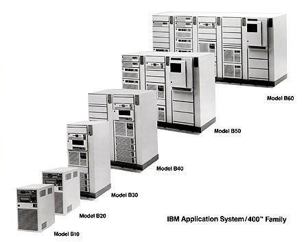 1988年，IBM发布AS/400服务器产品线
