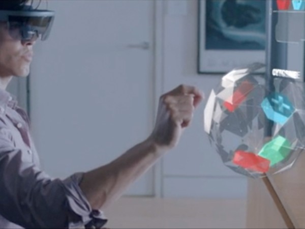 微软真大招？看视频认识HoloLens全息3D眼镜