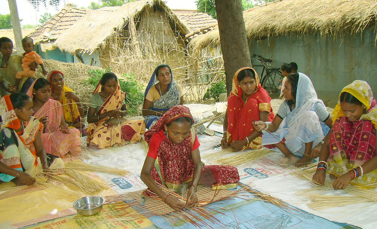 ESAF_Bamboo_product_making_unit_in_Dumka,_Jharkhand ESAF_Bamboo_product_making_unit_in_Dumka,_Jharkhand